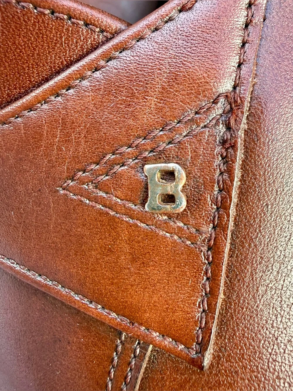 Vintage Bally Continentals Laurence Swiss Made Leather Loafers Mens 10 M